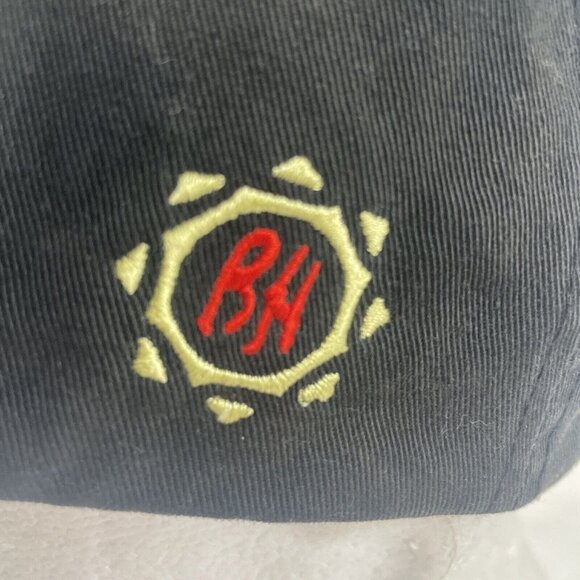 Ben Hogan Golf Hat Men’s Strapback Black Yellow Embroidered Cotton Canvas - Picture 5 of 9